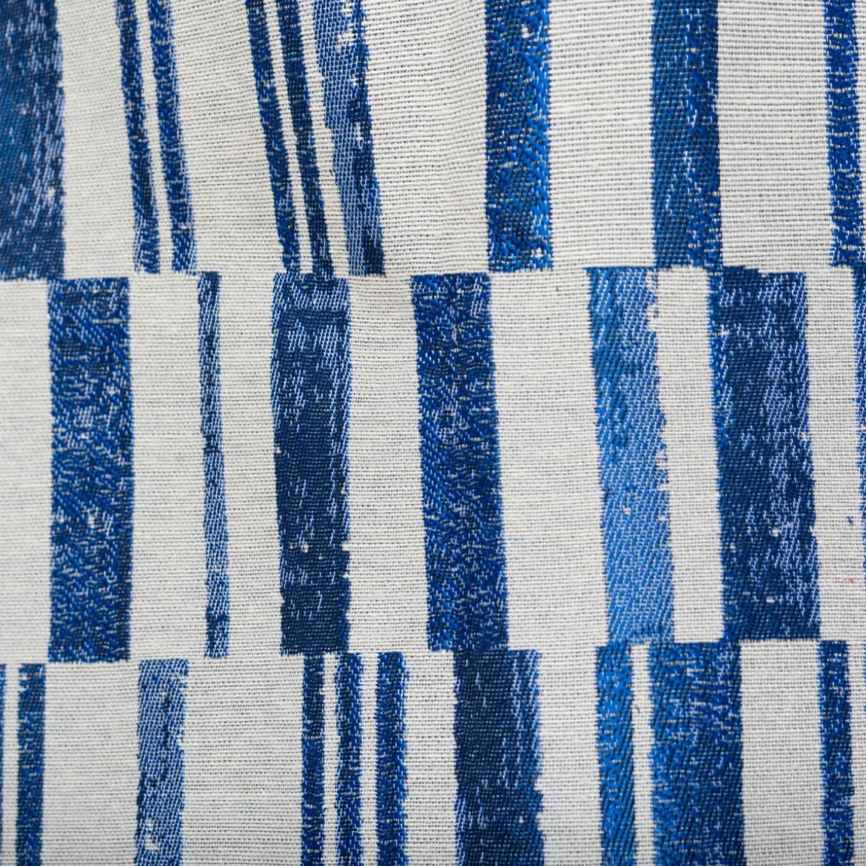 Rideau tissé (140 x 260 cm) Leyna Bleu