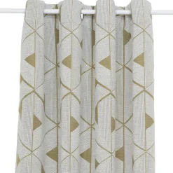 Rideau tissé (140 x 260 cm) Maloé Vert kaki