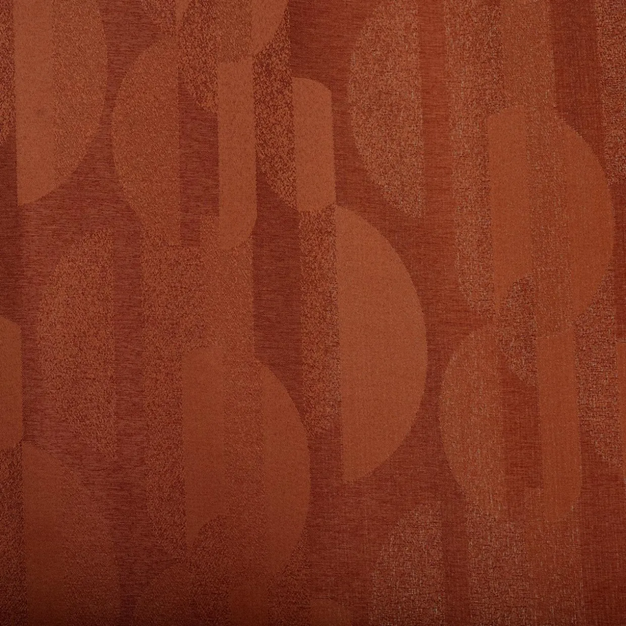 Rideau tissé (140 x 260 cm) Wimbi Terracotta