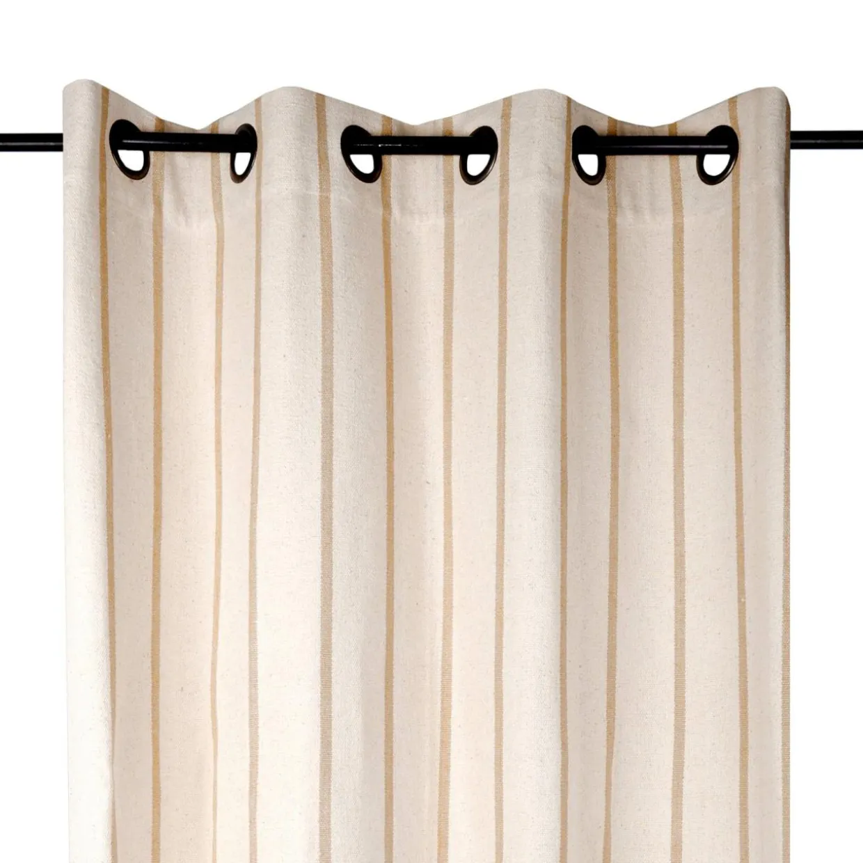 Rideau toile de coton (135 x 260 cm) Ocealys Beige