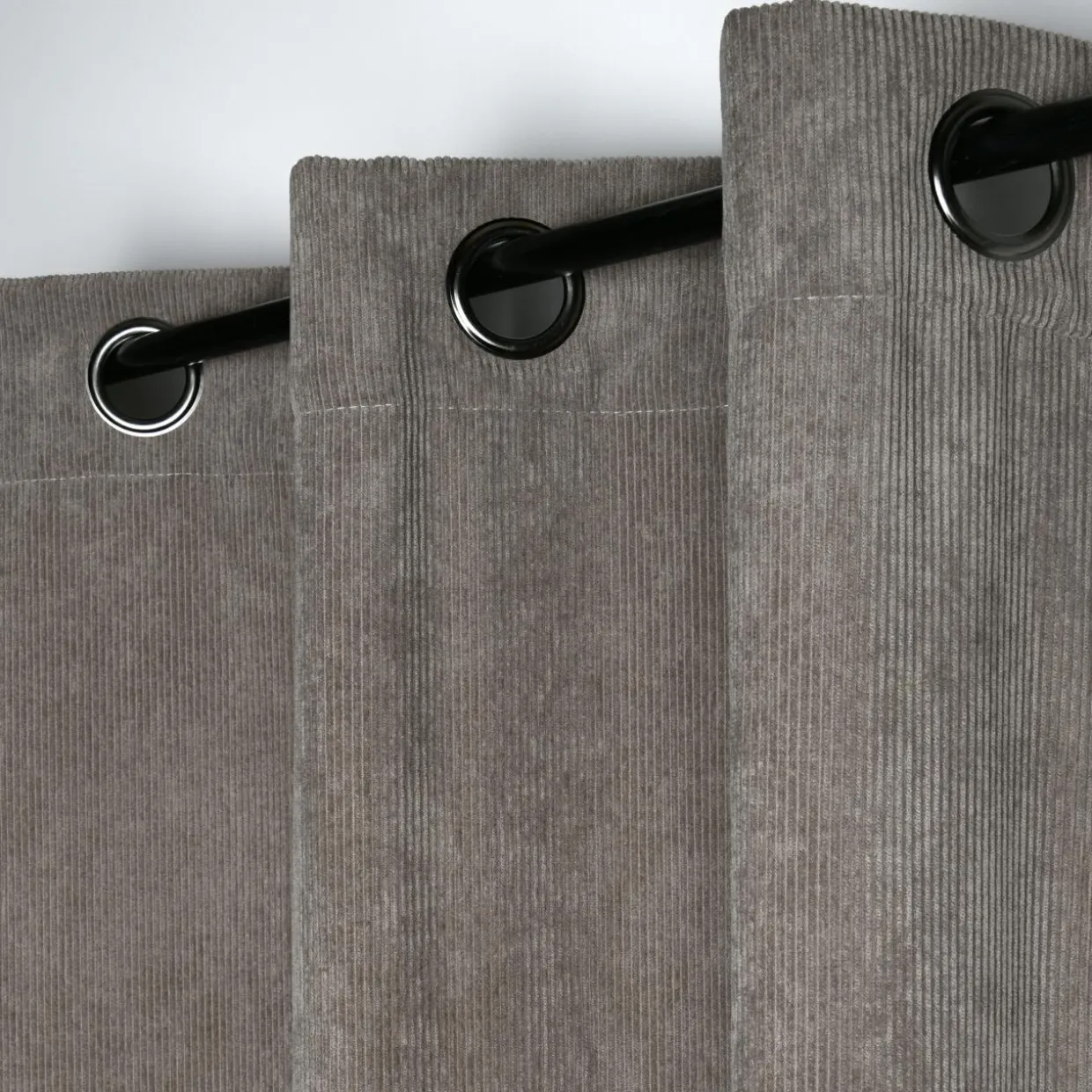 Rideau velours (140 x 260 cm) Dandy Taupe