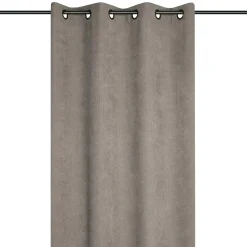 Rideau velours (140 x 260 cm) Dandy Taupe