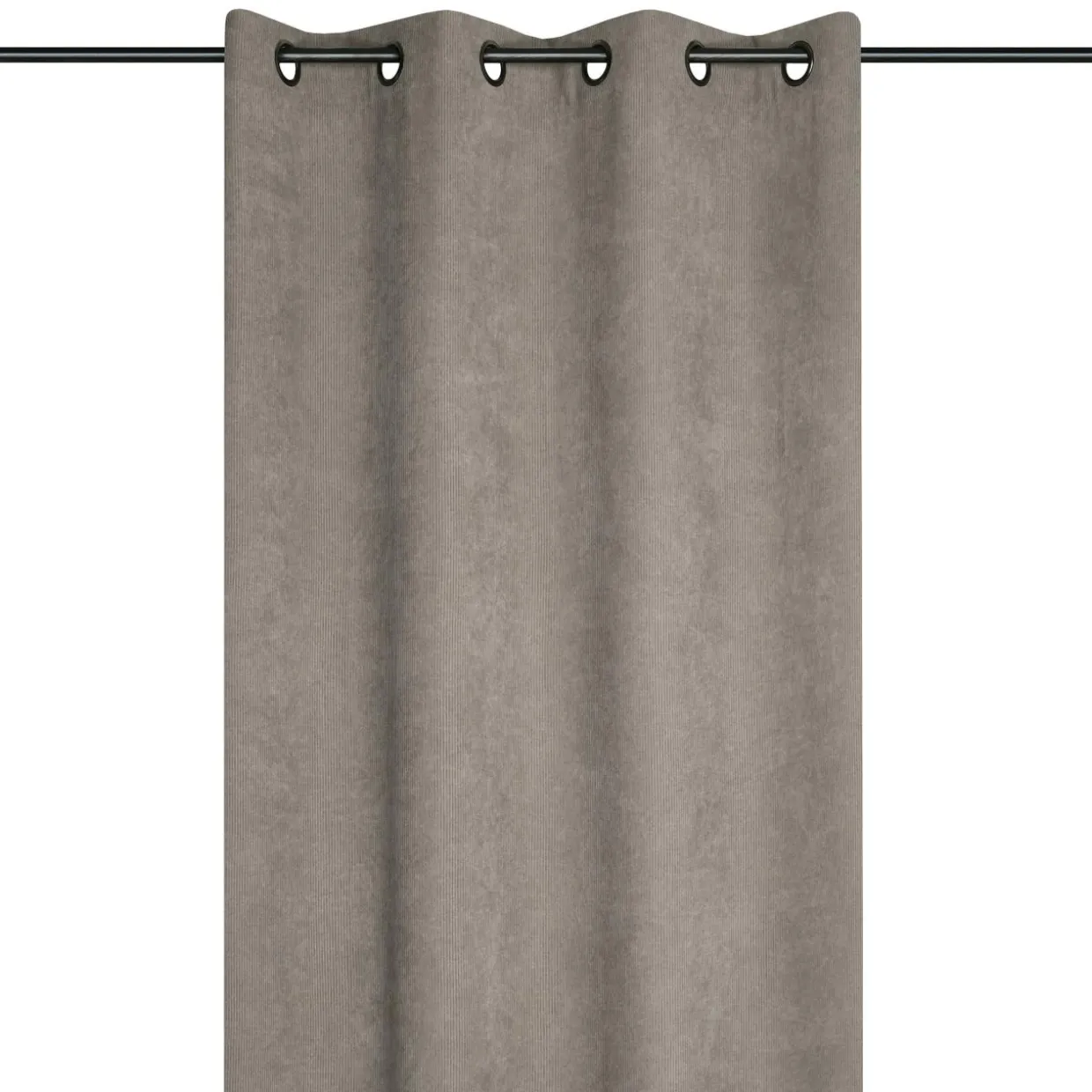 Rideau velours (140 x 260 cm) Dandy Taupe