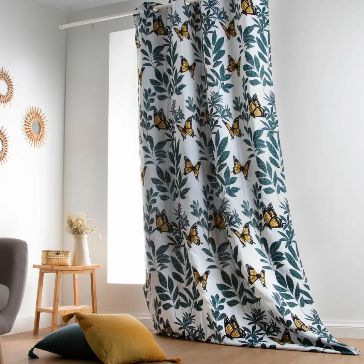 Rideau (140 x 270 cm) Mariposa Orange