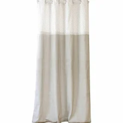 Rideau (140 x H240 cm) Romantique dentelle Beige