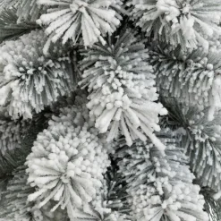 Sapin artificiel de Noël en pot (H100 cm) Windy Peak Vert enneigé