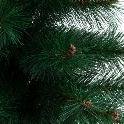Sapin artificiel de Noël en pot (H70 cm) Windy Peak Vert
