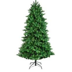 Sapin artificiel de Noël extérieur (H210 cm) Montana Vert sapin