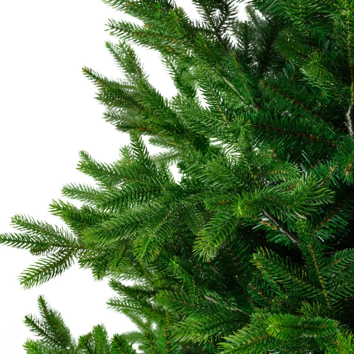 Sapin artificiel de Noël (H180 cm) Abies Nordmann Vert sapin