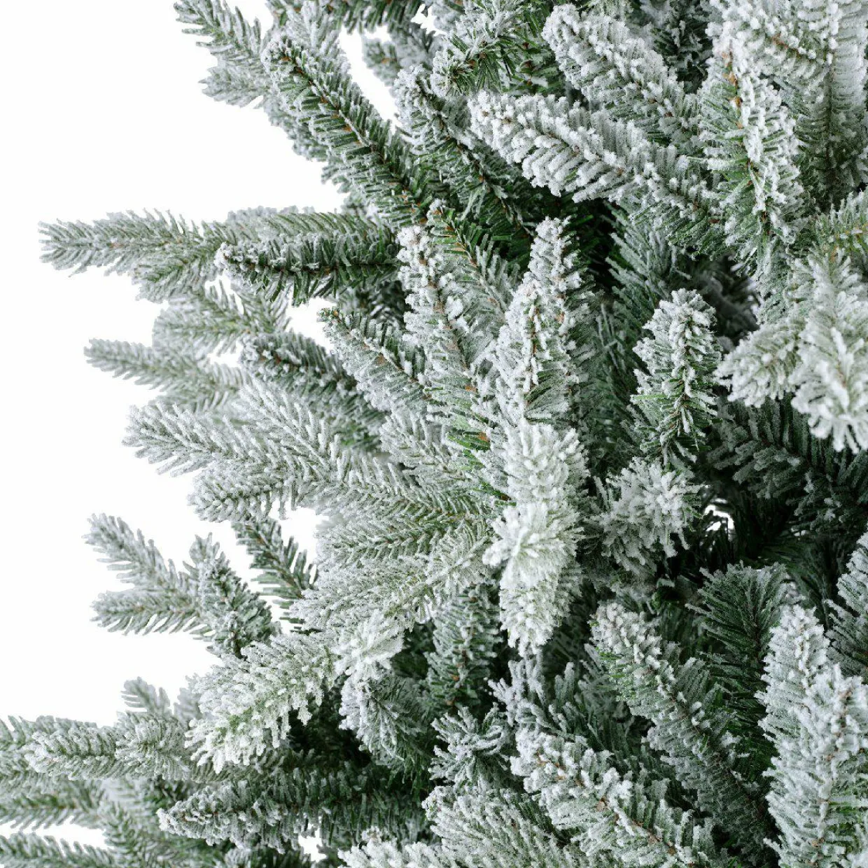 Sapin artificiel de Noël (H210 cm) Allix Vert enneigé