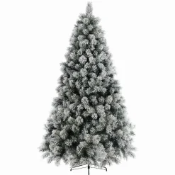 Sapin artificiel de Noël (H300 cm) Edmonton Vert enneigé