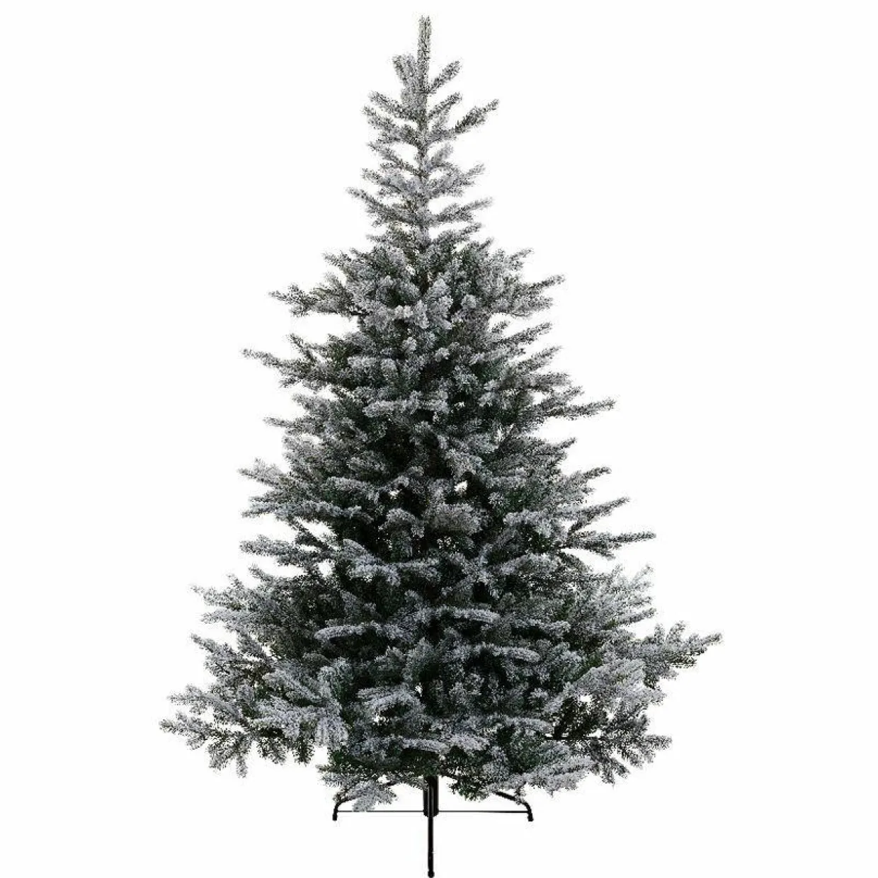 Sapin artificiel de Noël (H150 cm) Glorious Vert enneigé