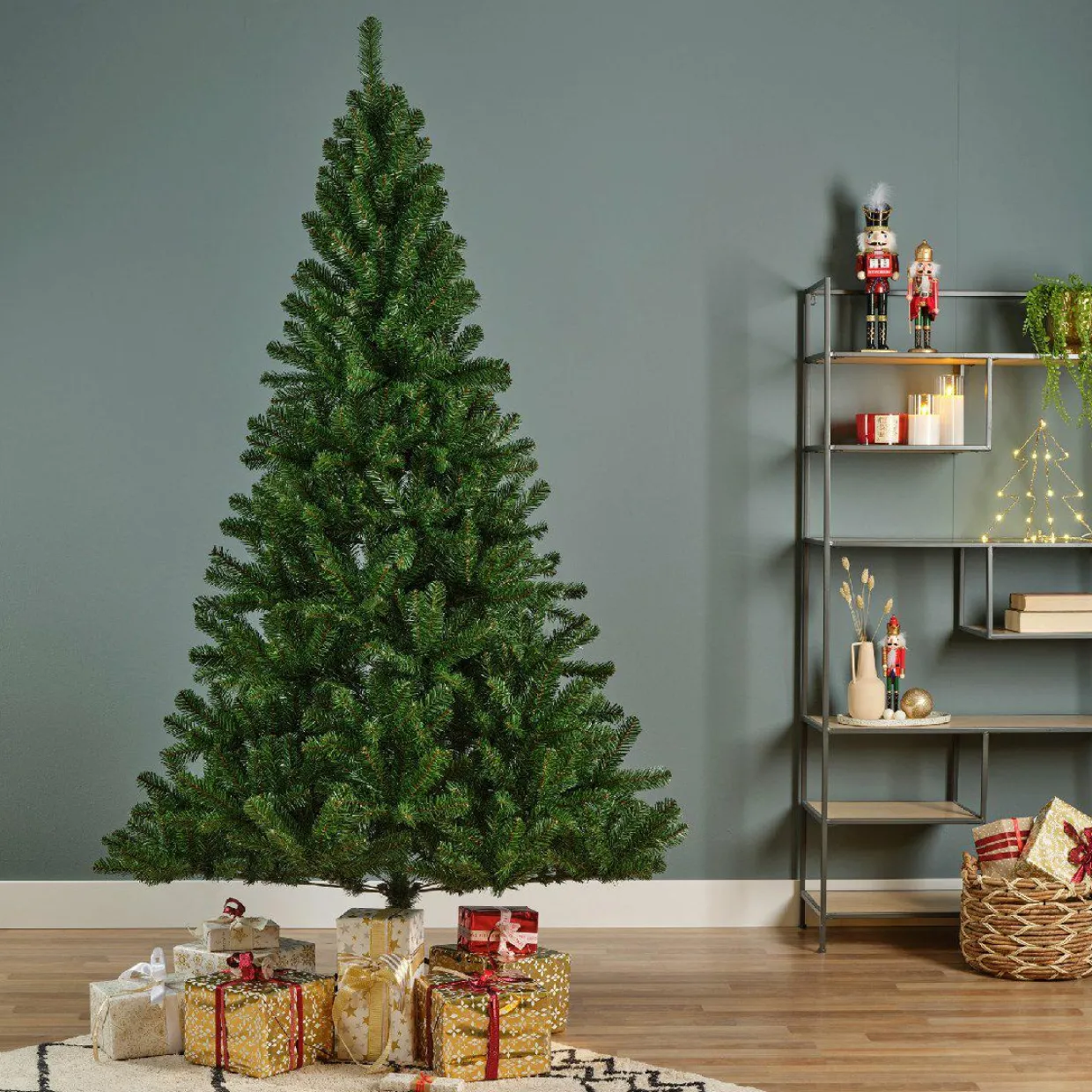 Sapin artificiel de Noël (H240 cm) King Vert sapin