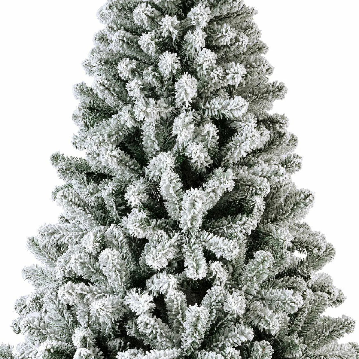 Sapin artificiel de Noël (H210 cm) King Vert enneigé