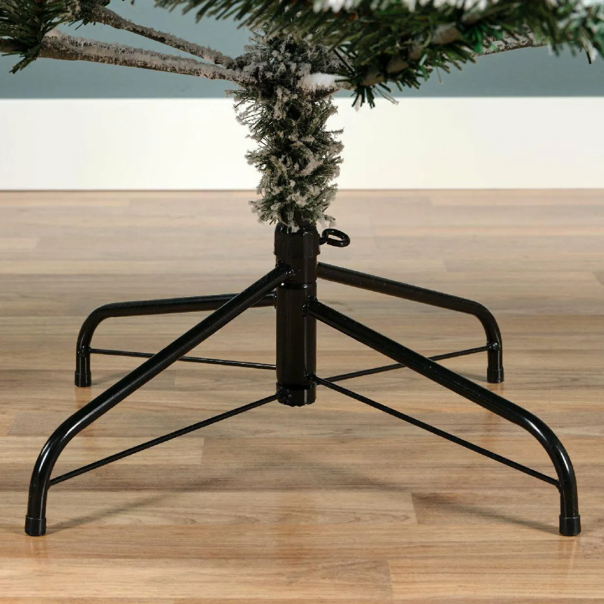 Sapin artificiel de Noël (H210 cm) King Vert enneigé