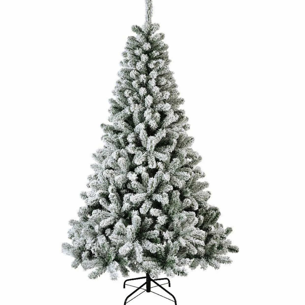 Sapin artificiel de Noël (H210 cm) King Vert enneigé