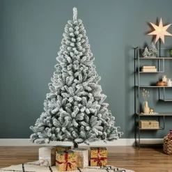 Sapin artificiel de Noël (H150 cm) King Vert enneigé
