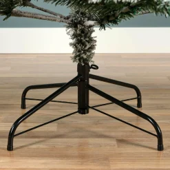 Sapin artificiel de Noël (H150 cm) King Vert enneigé