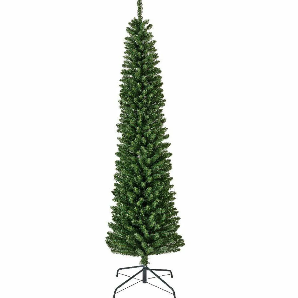 Sapin artificiel de Noël (H210 cm) Narrow Vert sapin