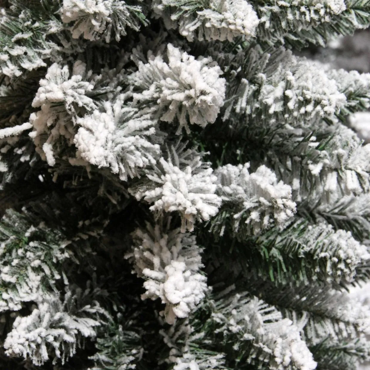 Sapin artificiel de Noël (H120 cm) Narrow Vert enneigé