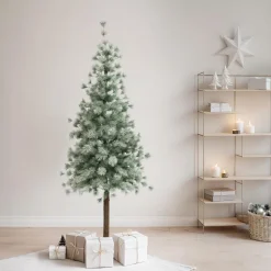 Sapin artificiel de Noël (H150 cm) Nordstar Vert enneigé