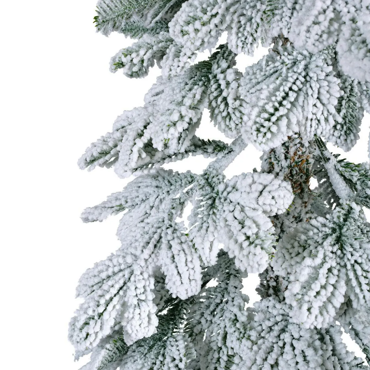 Sapin artificiel de Noël (H150 cm) Sierra Vert enneigé