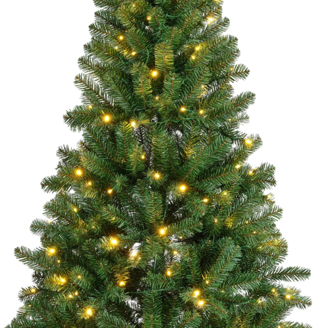 Sapin de Noël artificiel lumineux 320 LED (H210 cm) King Vert sapin