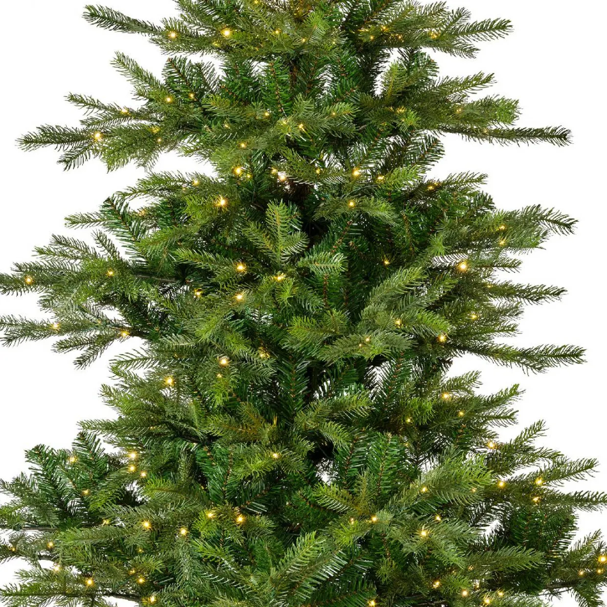 Sapin de Noël artificiel lumineux 800 LED (H270 cm) Glorious Vert sapin