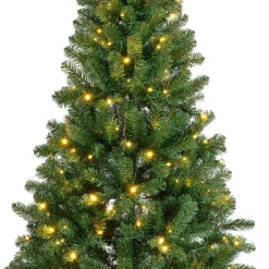 Sapin de Noël artificiel lumineux 200 LED (H150 cm) King Vert sapin