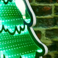 Sapin de Noël lumineux 231 LED (H60 cm) Infinity Vert