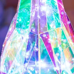Sapin lumineux 60 LED (H51 cm) Ice Blanc froid