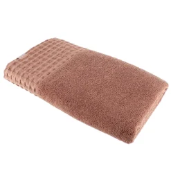 Serviette de bain coton (90 x 150 cm) Season Color Caramel