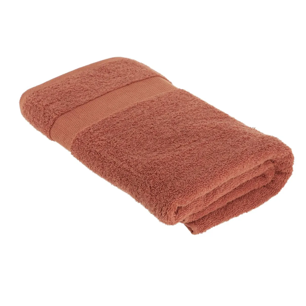 Serviette de bain coton (90 x 150 cm) Timeless Terracotta