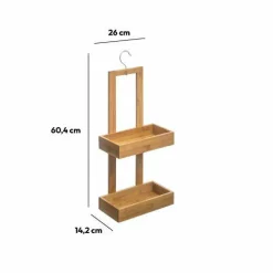 Serviteur douche bambou (H61 cm) Danny Naturel