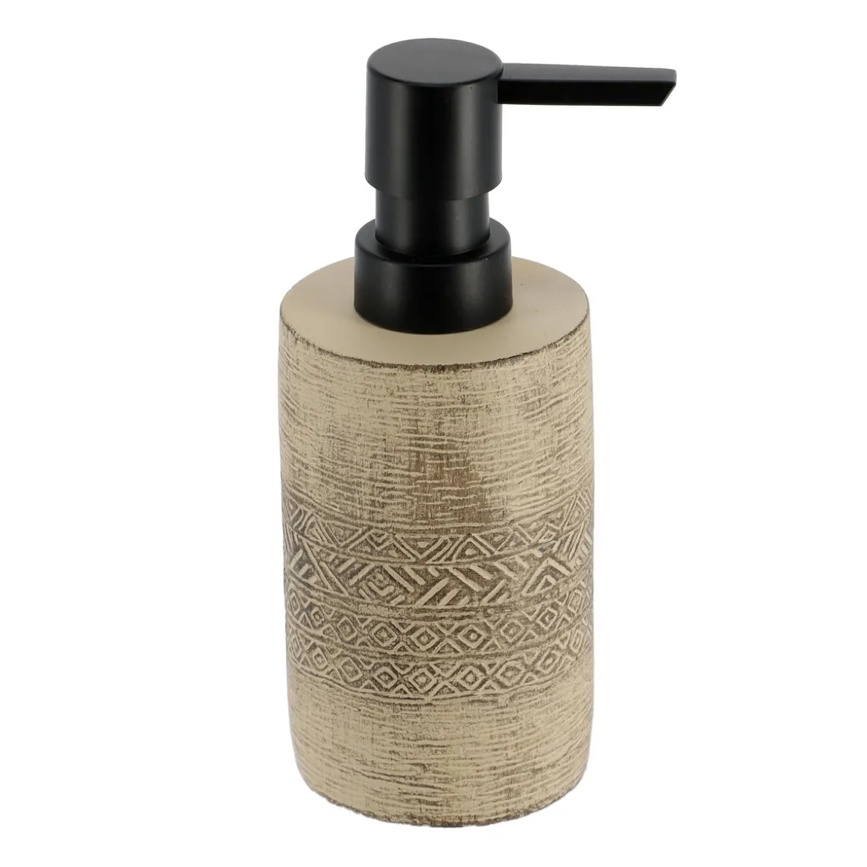 Set d'accessoires salle de bain ciment Tanger Naturel