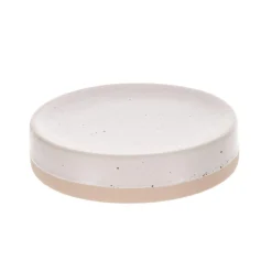 Set d'accessoires salle de bain grès moucheté Pietra Beige