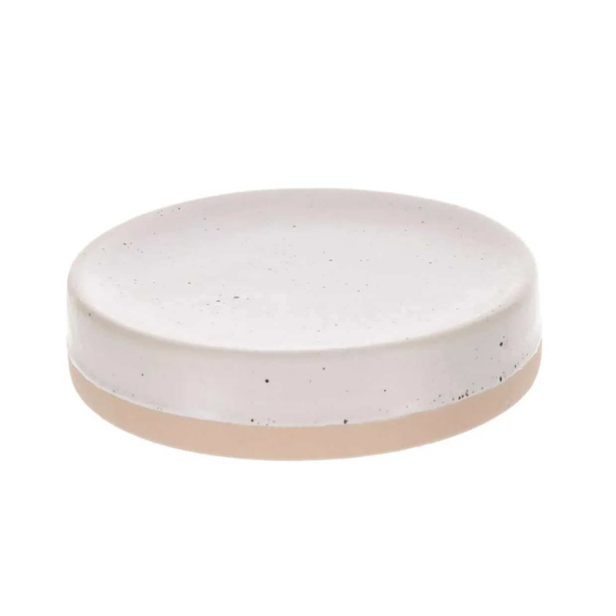 Set d'accessoires salle de bain grès moucheté Pietra Beige