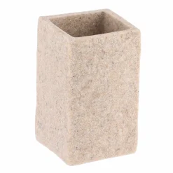 Set d'accessoires salle de bain Effet Pierre Naturel