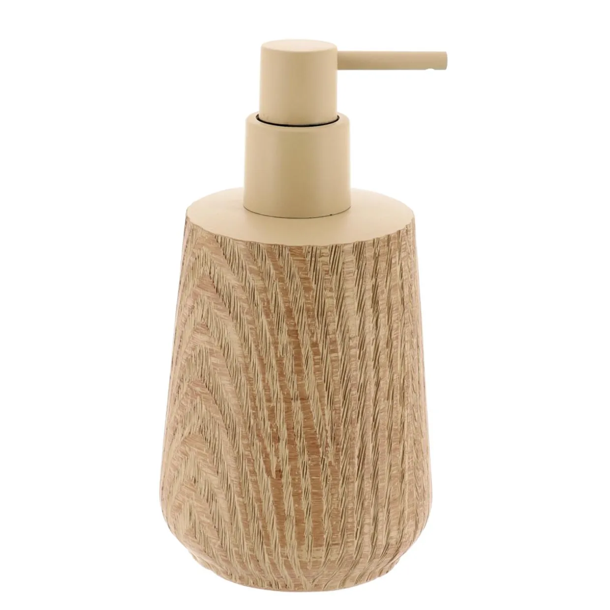 Set d'accessoires salle de bain façon chêne Scandi Beige