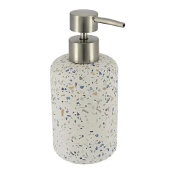 Set d'accessoires salle de bain ciment Terrazzo