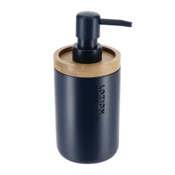 Set d'accessoires salle de bain Purebamboo Bleu marine