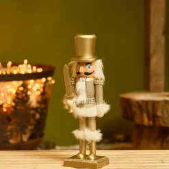 Soldat Casse-noisette en bois (H25 cm) Chevalier Champagne