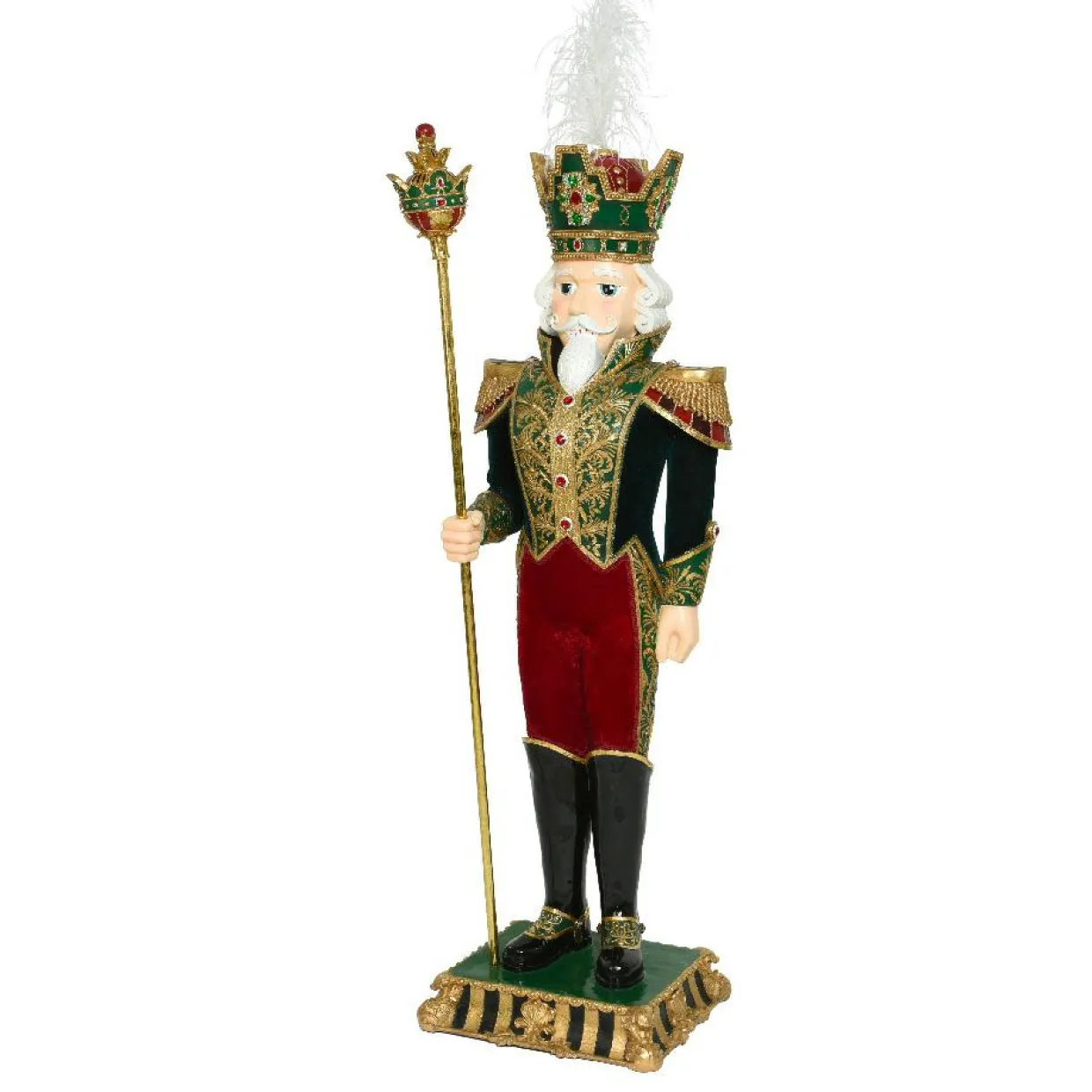 Soldat Casse-noisette Géant (H178 cm) Edwin Vert