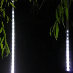 Stalactite lumineuse 6 m 210 LED Glaçons défilement Blanc froid
