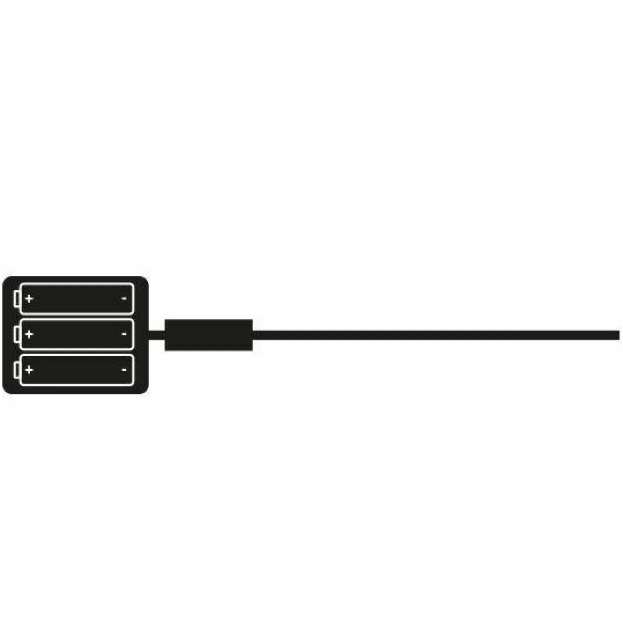 Stalactite lumineuse à piles 7 m 192 LED Durawise Blanc froid