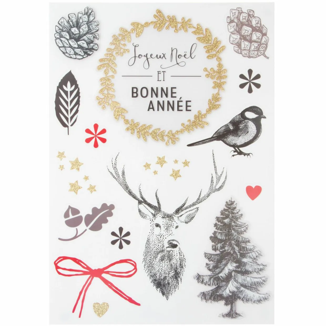 Stickers pour fenêtre Forêt