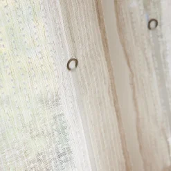Store bateau passe tringle (45 x 180 cm) Arthur Beige