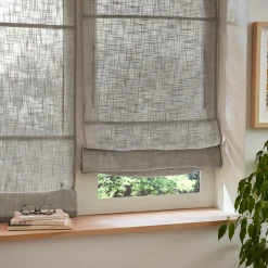 Store bateau passe-tringle (60 x 180 cm) Robin Taupe