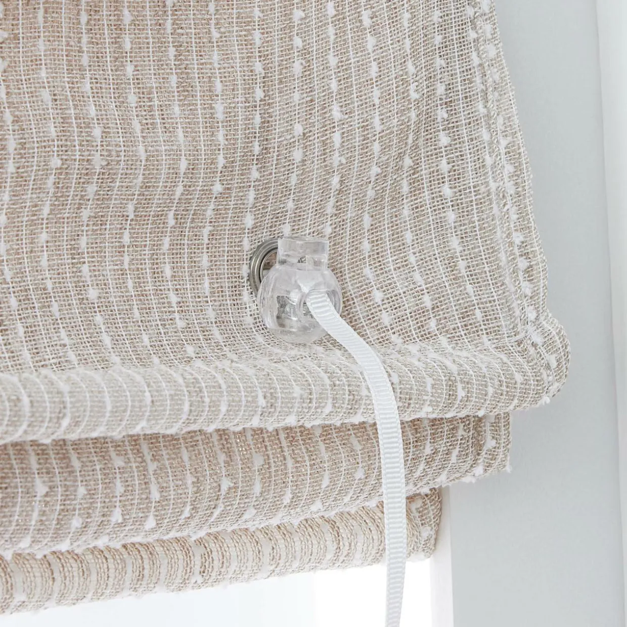 Store bateau passe-tringle (90 x 180 cm) Arthur Beige