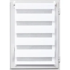 Store enrouleur Jour / Nuit (90 x 180 cm) Blanc